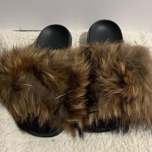 Big Fur Brown slides